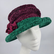 Load image into Gallery viewer, chenille brimmed ladies hat