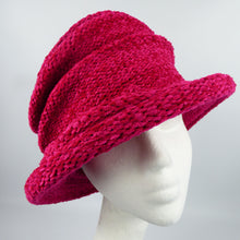 Load image into Gallery viewer, chenille brimmed ladies hat