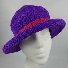 Load image into Gallery viewer, chenille brimmed ladies hat