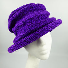 Load image into Gallery viewer, chenille brimmed ladies hat