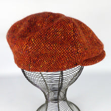 Load image into Gallery viewer, handwoven irish tweed cap