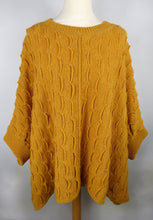 Load image into Gallery viewer, Designer Lambswool Sweater Poncho