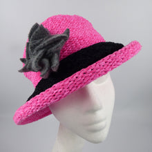Load image into Gallery viewer, chenille brimmed ladies hat
