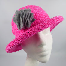 Load image into Gallery viewer, chenille brimmed ladies hat
