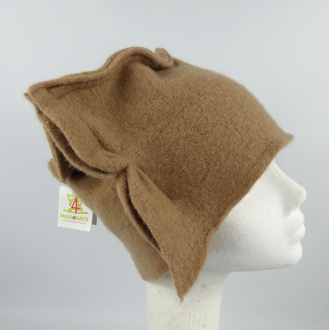 Felted Wool Women's Hat (H192)