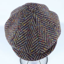 Load image into Gallery viewer, handwoven irish tweed cap
