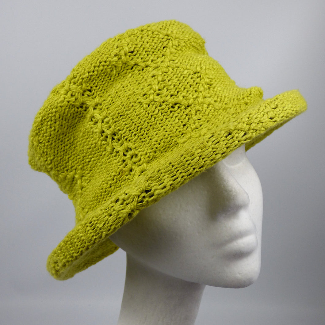 Wool & Silk Brimmed Hat (H015)