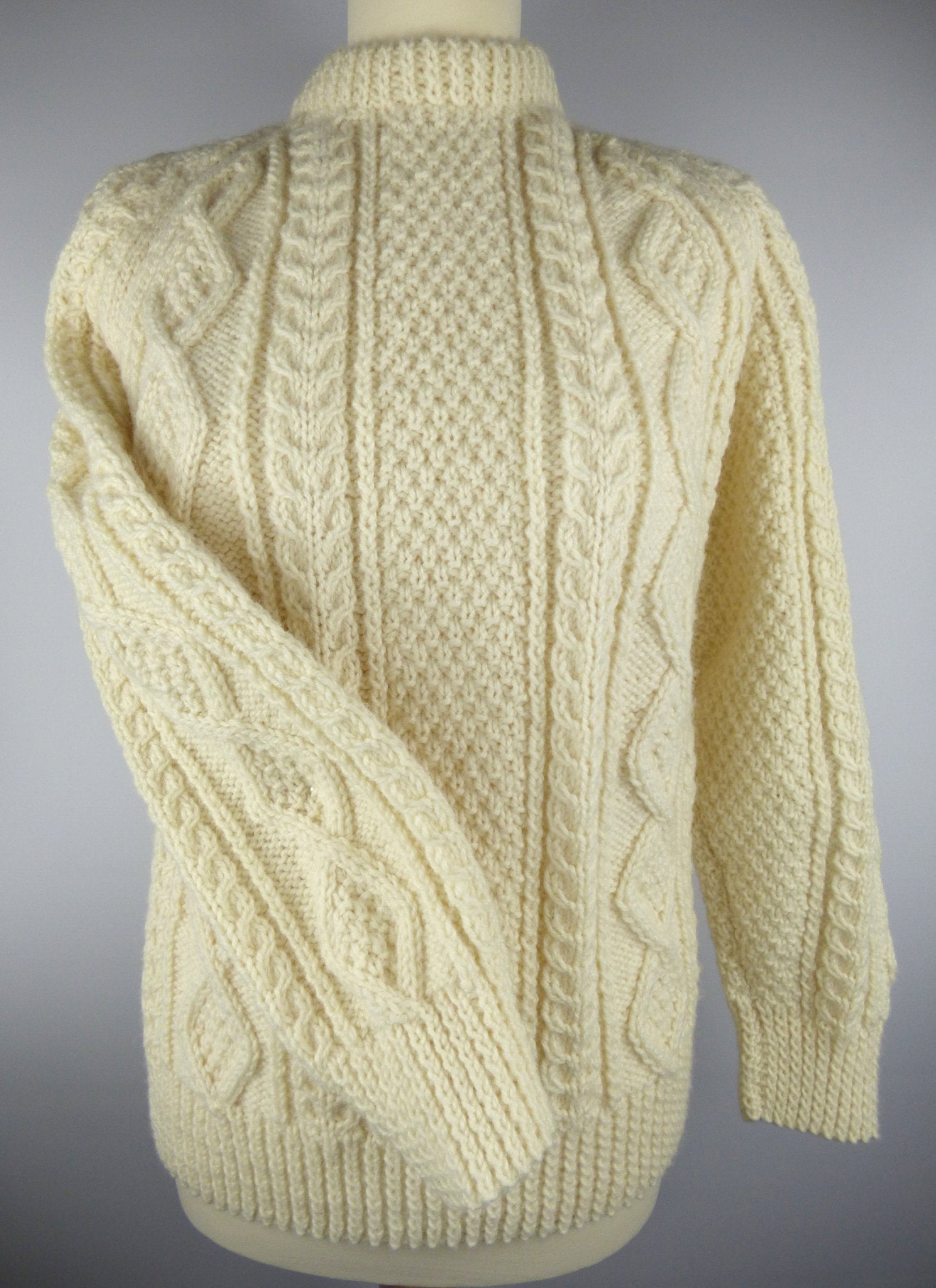 Hand knit aran sweaters for sale online