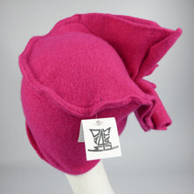 Load image into Gallery viewer, pink designer felt wool hat 4

