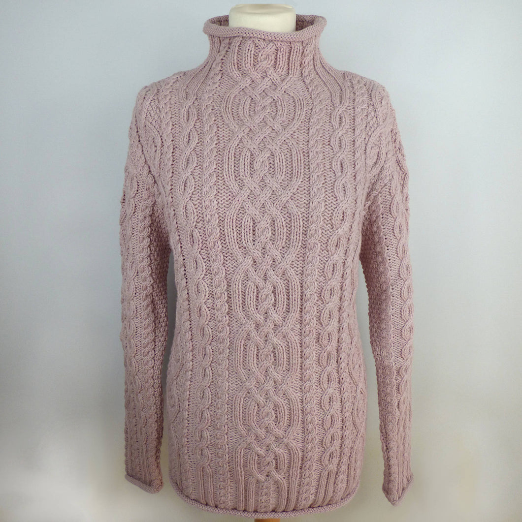 Soft Merino Wool Cable Knit Sweater
